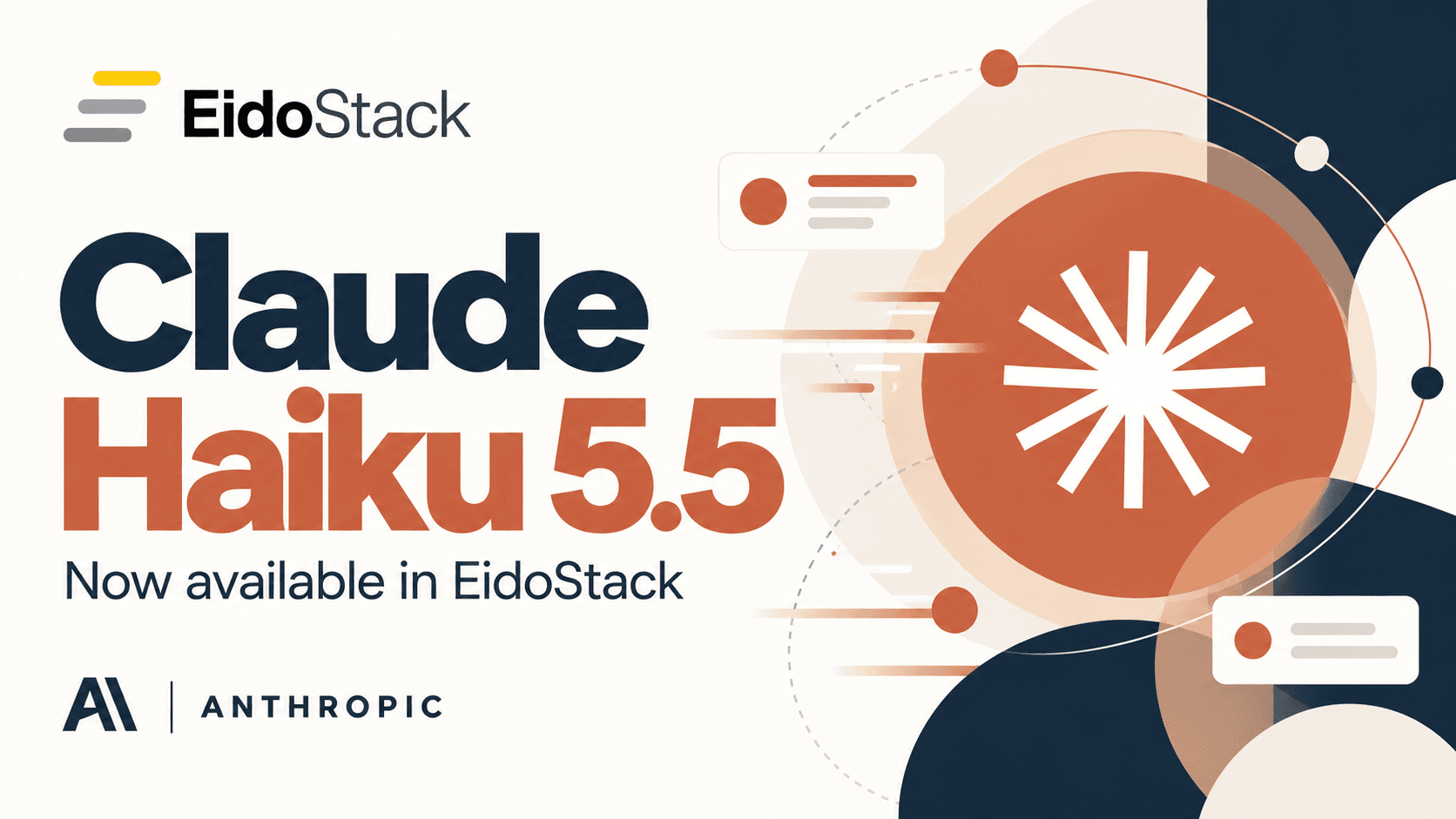 Claude Haiku 5.5 Is Now Available in EidoStack!